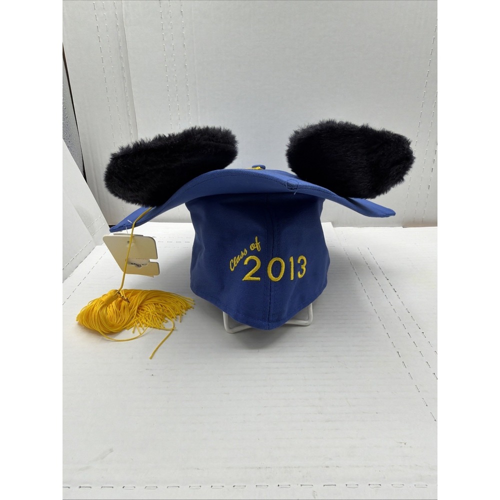 NWT Disney Graduation Cap Mouse Ears Hat 2013
